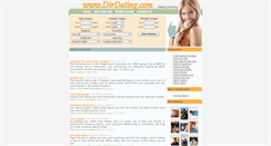 Desktop Screenshot of dirdating.com